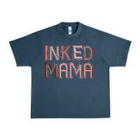 Midnight Navy inked mama Urban Heavy Tee - JahusDesignShop