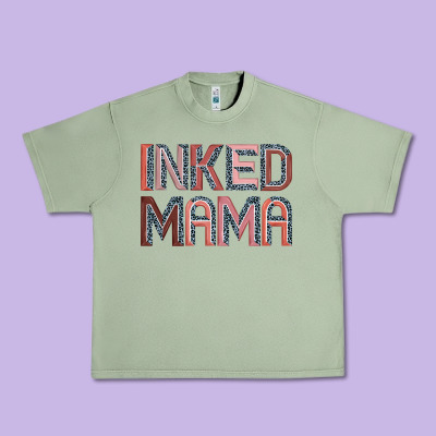 Inked Mama Urban Heavy Tee Designed By Jahusdesignshop