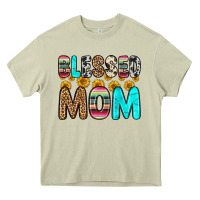 Mossy blessed mom Heavy Core Tee - Zillion Design Studio