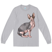 Moon Dust Sphynx Cat Long Sleeve Tee - LillyAllenDesigns