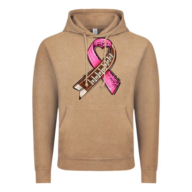 Breast Cancer Sport Ribbons Vintage Hoodie by AdoDesignShop | Teevron