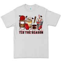 Dove Grey tis' the season baseball coffee cups Premium Tee - Zillion Design Studio