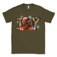 Army Green festive joy Classic Tee - CowhideDigitalArt