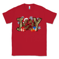 Red festive joy Classic Tee - CowhideDigitalArt
