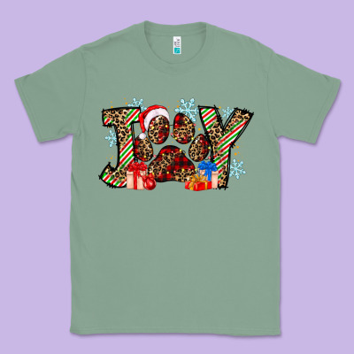 Festive Joy Classic Tee Designed By Cowhidedigitalart