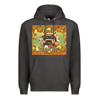Smoke fall school bus Premium Hoodie - texasbilliewilder