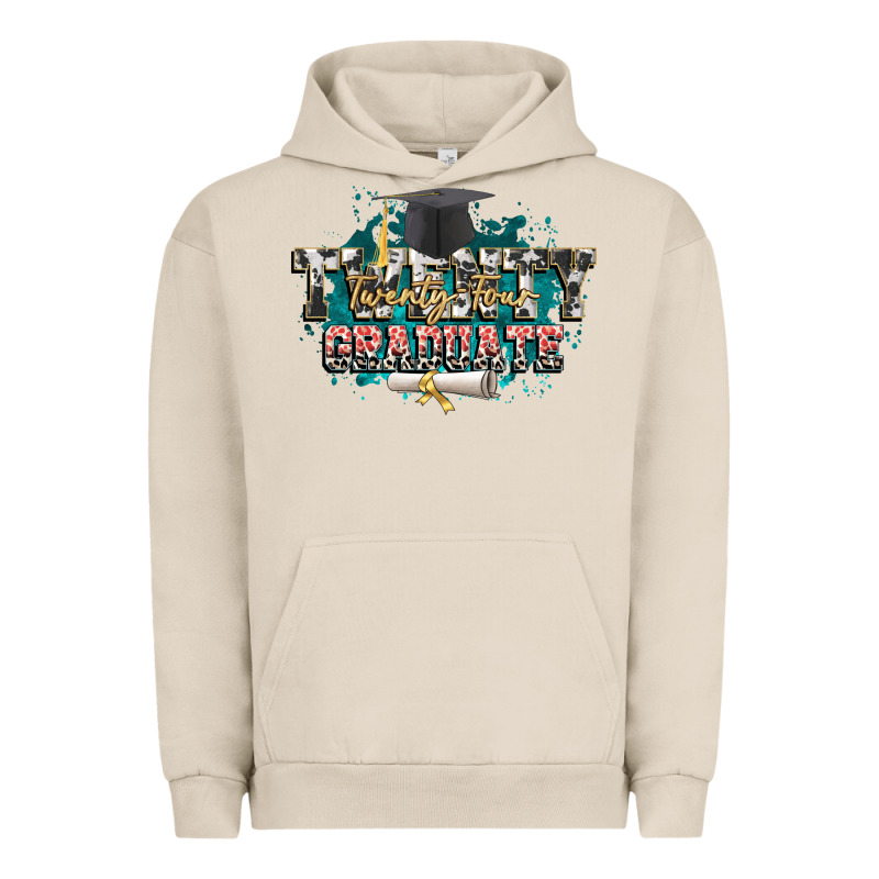 Twenty Twenty Four Graduate Urban Hoodie by CowGirlArtShop | Teevron