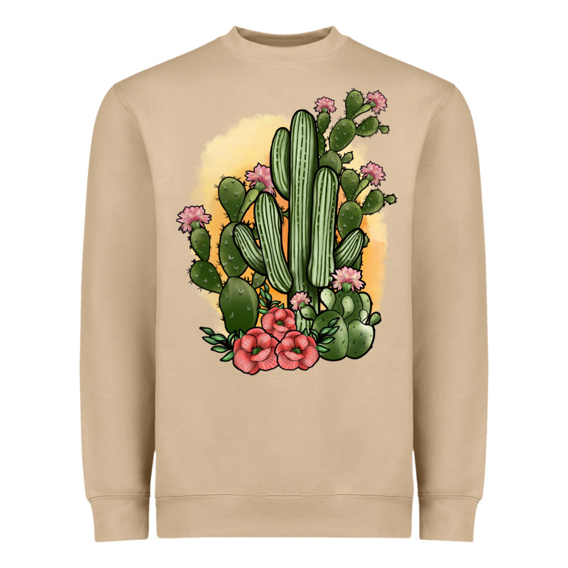 Cactus Heavyweight Sweatshirt by JahusDesignShop | Teevron