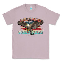 Lilac legendary born free eagle Classic Tee - NancyCooperArtShop