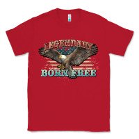 Red legendary born free eagle Classic Tee - NancyCooperArtShop