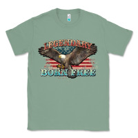Sage legendary born free eagle Classic Tee - NancyCooperArtShop