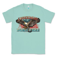 Seafoam legendary born free eagle Classic Tee - NancyCooperArtShop