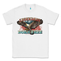 White legendary born free eagle Classic Tee - NancyCooperArtShop