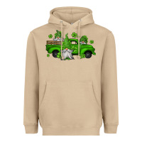Mushroom st patrick's gnomes farm truck Heavyweight Hoodie - Jasminsmagicworld