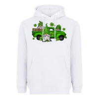 White st patrick's gnomes farm truck Heavyweight Hoodie - Jasminsmagicworld