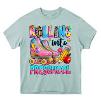 Arona rolling into preschool grade Heavy Core Tee - texasbilliewilder