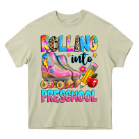 Mossy rolling into preschool grade Heavy Core Tee - texasbilliewilder