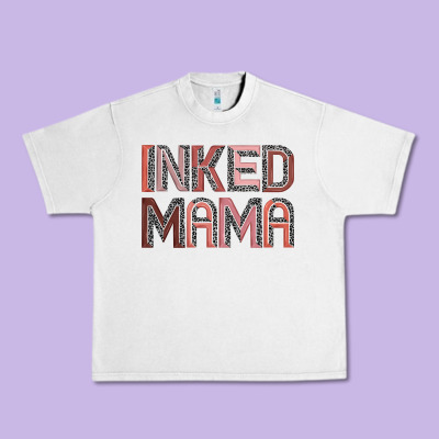 Inked Mama Urban Heavy Tee Designed By Jahusdesignshop