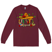 Burgundy fiesta squad Long Sleeve Tee - JahusDesignShop