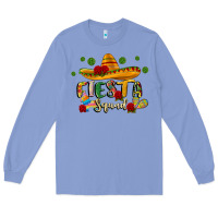 Colony Blue fiesta squad Long Sleeve Tee - JahusDesignShop
