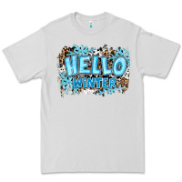 Dove Grey hello winter Premium Tee - RanaPortraitStore