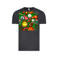 Physical Education Class Seamless Pattern Vintage Tee | Teevron