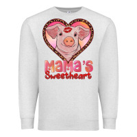 Oatmeal Heather mamas sweetheart baby pig Premium Sweatshirt - RanaPortraitStore