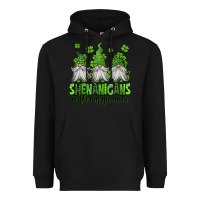 Black shenanigans with my gnomies st patricks day gnomes Heavyweight Hoodie - Jasminsmagicworld