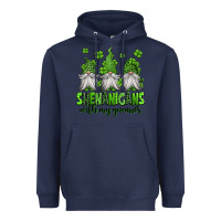 Navy shenanigans with my gnomies st patricks day gnomes Heavyweight Hoodie - Jasminsmagicworld