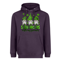 Plum shenanigans with my gnomies st patricks day gnomes Heavyweight Hoodie - Jasminsmagicworld