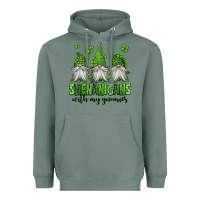 Sage shenanigans with my gnomies st patricks day gnomes Heavyweight Hoodie - Jasminsmagicworld