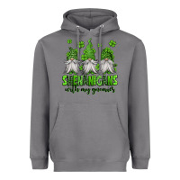Storm shenanigans with my gnomies st patricks day gnomes Heavyweight Hoodie - Jasminsmagicworld