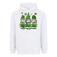 White shenanigans with my gnomies st patricks day gnomes Heavyweight Hoodie - Jasminsmagicworld