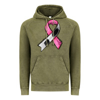 Vintage Olive breast cancer sport ribbons Vintage Hoodie - AdoDesignShop