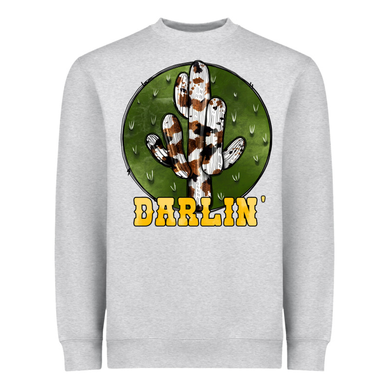 Cowhide Darlin Heavyweight Sweatshirt by JahusDesignShop | Teevron