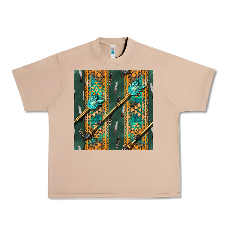 Aztec And Arrow Urban Heavy Tee by BundleAndBundleShop | Teevron