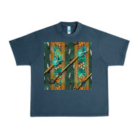 Midnight Navy aztec and arrow Urban Heavy Tee - BundleAndBundleShop