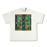Pistachio aztec and arrow Urban Heavy Tee - BundleAndBundleShop