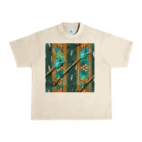 Sandshell aztec and arrow Urban Heavy Tee - BundleAndBundleShop