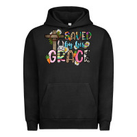 Pigment Black Saved by his grace Easter Day Urban Hoodie - HowdyJamesFarm