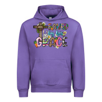 Tulip Saved by his grace Easter Day Urban Hoodie - HowdyJamesFarm