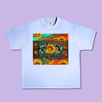 With God All Things Are Possible Urban Heavy Tee Designed By Adodesignshop