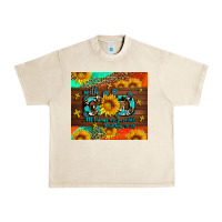 Sandshell with god all things are possible Urban Heavy Tee - AdoDesignShop