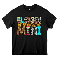 Black blessed mini Heavy Core Tee - Zillion Design Studio