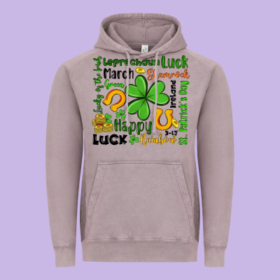 St Patrick S Day Vintage Hoodie Designed By Artiststas