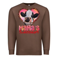 Chestnut mamas sweetheart baby cow Premium Sweatshirt - RanaPortraitStore