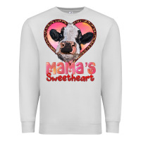 Dove Grey mamas sweetheart baby cow Premium Sweatshirt - RanaPortraitStore