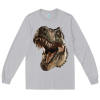 Moon Dust Tyrannosaurus T Rex Face Long Sleeve Tee - LillyAllenDesigns