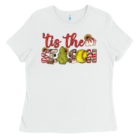 White tis the season softball little debbie tree cakes Ladies Tee - JahusDesignShop