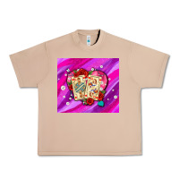 Burro valentines day playing cards and pearl watercolor Urban Heavy Tee - AdoDesignShop